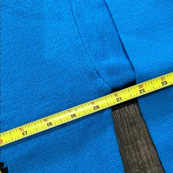 Blue Daffy Duck Intarsia Crewneck Sweater - Looney Tunes - Picture 3 of 7